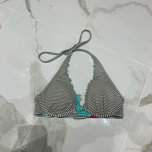 Victoria Secret Stripped Halter Bikini top